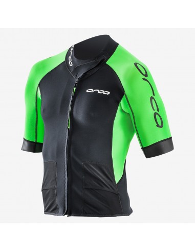 Haut néoprène Orca swimrun core noir vert 